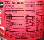 Fig. B - Transitional Coke Label